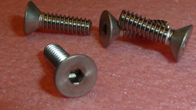 5PCS MS24671-9 Hexagon Socket Flat Head Cap Screws 6-32*1/2&quot; , SCREW FLH... - $12.90