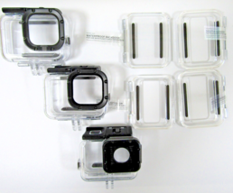 Set of 3 GoPro Hero Waterproof Cases, 1 Waterproof and 3 Skeleton Backdoors  - £46.97 GBP