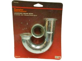 Popular Mechanics Lavatory/Kitchen Drain Bend J Bend 1.5&quot; or 1.25&quot; Tube ... - $25.00