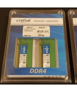 New CT2K8G4DFS8213 Crucial Micron 16GB KIT DDR4 2133 UDIMM 2 x 8GB Desktop - $57.01