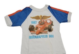 Indianapolis Indy 500 1987 Kids XS Winners Line Up Indy Screen Printing - $1,060.09 MXN