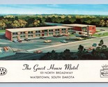 Guest House Motel Watertown South Dakota SD Unp Cromo Cartolina N15 - $4.04