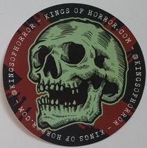 Set of Two Sin City Las Vegas Nevada Kings of Horror Skull 4&quot; Stickers - £4.65 GBP