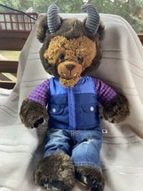 Build A Bear Disney Beauty And The Beast Plush Doll Stuffed Animal Horns... - $23.38