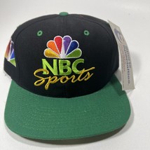 VTG 90s NBC Sports Hat Sports Specialties black Snapback Cap New Old Stock NWT - £65.29 GBP