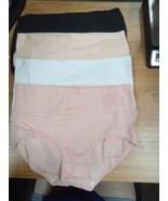 Good Luck Womans 4-Pck Soft Think Briefs Sz XL.    556 - €11,28 EUR