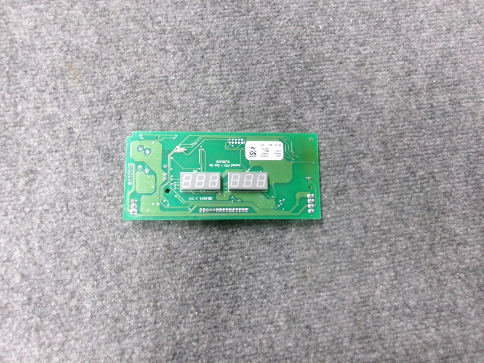 67006294 WHIRLPOOL REFRIGERATOR DISPENSER CONTROL BOARD - $60.00