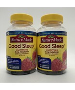BEST BY 05/23 - 2 Pack Nature Made Good Sleep Gummies 200mg L-Theanine, ... - £31.96 GBP