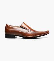 Stacy Adams Templin Bike Toe Loafer Shoes Cognac 24507-221 image 7