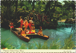 Polynesian Cultural Center Laie Oahu, Hawaii Vintage Postcard Unposted - £4.22 GBP