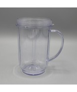 16 Ounce Tall Jar Cup with Handle Compatible Magic Bullet MB1001 Juicer ... - £10.11 GBP