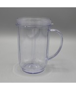 16 Ounce Tall Jar Cup with Handle Compatible Magic Bullet MB1001 Juicer ... - $12.86