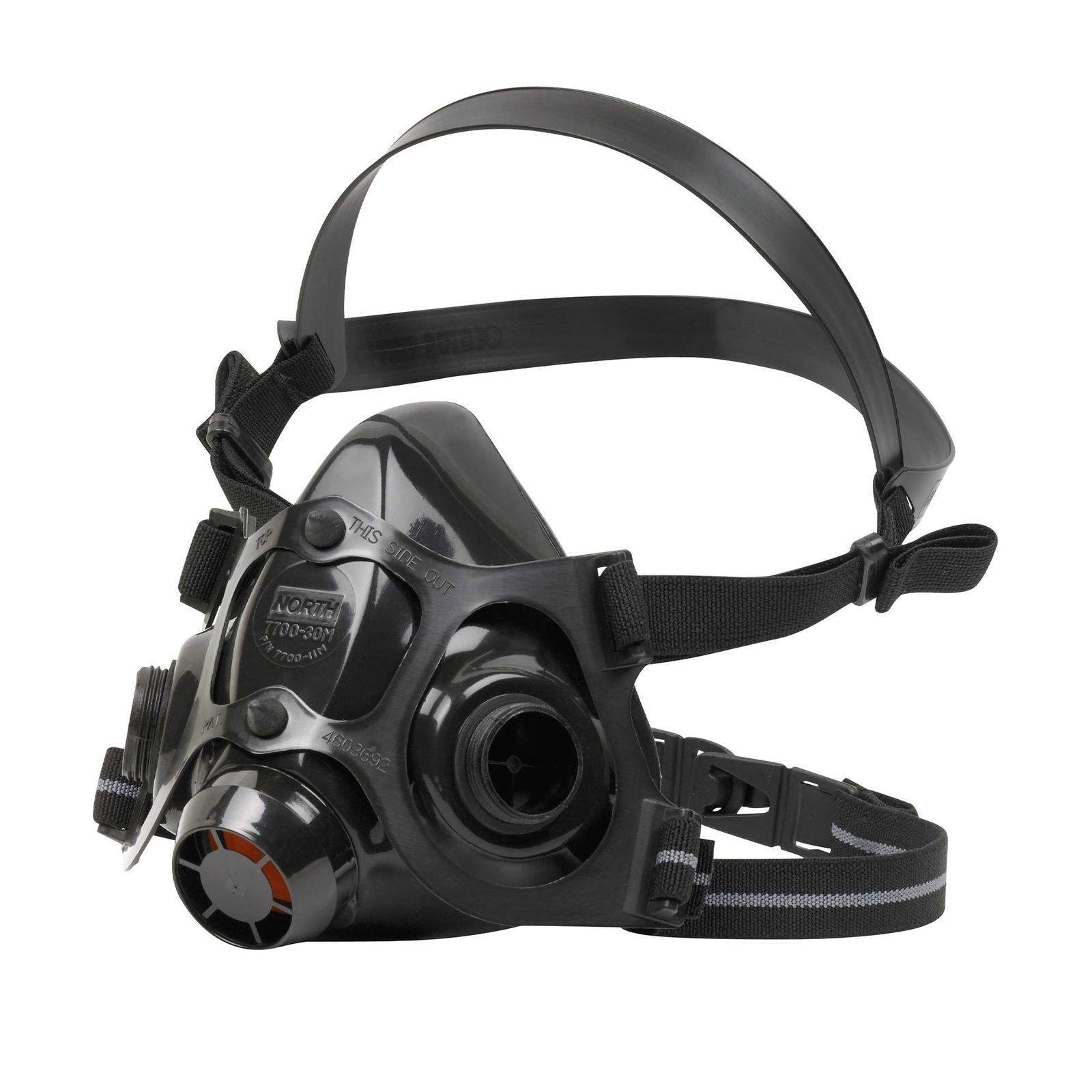 Honeywell North 7700 Series Niosh-Approved Half Mask Silicone Respirator, Small