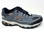 Skechers After Burn M Fit Charcoal Gray Mens Extra Wide Sneakers - $69.95