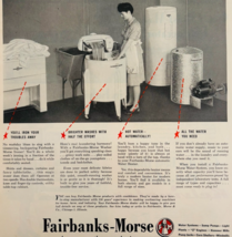 1946 Fairbanks Morse Appliance Advertisement Vintage Washing Machine DWXX9 - $11.25