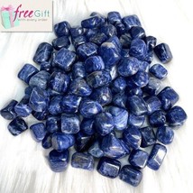 Natural Sodalite Crystal Tumbled Stones Gemstone Healing Tumble Crystal ... - $3.59+