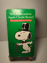 It&#39;s Christmas Time Again Charlie Brown VHS Tape Snoopy Peanuts Vintage - $3.95