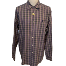 Ralph Lauren Classic Fit Dress Shirt Purple/Green Plaid XL - €10,51 EUR