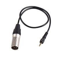 Locking 3.5Mm Trs Male To Xlr Male Microphone Wireless Receiver, Output,... - £35.61 GBP