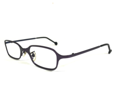 Vintage la Eyeworks Eyeglasses Frames AXLE 419417 Purple Rectangular 48-20-120 - £51.07 GBP