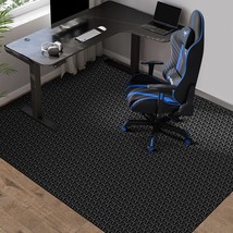 Y-Shaped Floor Protector Rug For Rolling Chairs, Office Chair Mat, And Gaming. - £54.38 GBP