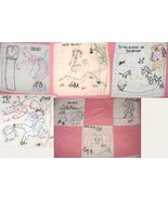 Omaha 1940&#39;s newspaper nursery rhyme quilt 21 Block embroidery pattern   - $10.00