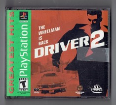 Driver 2 Greatest Hits Video Game Sony PlayStation 1 CIB - £19.37 GBP