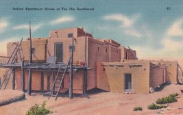 Indian Apartment House of The Ole Southwest New Mexico NM Postcard C49 - £2.33 GBP