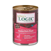 Natures Logic Dog Pork 13.2oz. (Case of 12) - £77.49 GBP