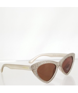 New Authentic BEBE Sunglasses BBOP 1019 105 Ivory Frame - $741.18 MXN