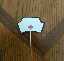 Lot of 12 Nurse hat Cupcake Toppers! - £3.12 GBP