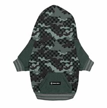 NEW Fresh Pawz Dog Hoodie Sweatshirt camo gray size XS w/ back pocket mi... - £8.72 GBP