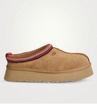 Ugg Tazz Platform Suede SLIPPER/CLOG/~CHESTNUT~US 7~ Nib~Usps Ship - £141.03 GBP