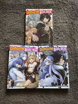 DUNGEON BUILDER: The Demon King&#39;s Labyrinth Manga Volumes 1, 2, &amp; 3 - £15.53 GBP