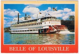 Postcard Belle Of Louisville Port Of Louisville Kentucky - $3.47