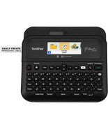 Brother - P-touch PT-D610BT Wireless Label Printer - Black - £133.71 GBP