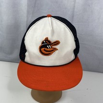 Vintage Twins Enterprise Youth Hat Embroidered with Rope Baltimore Orioles Mesh - £21.04 GBP