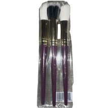 Ace Beaute 3 Piece Face Brush Set Cosmetics Foundation Powder Contour Ma... - £6.67 GBP