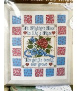 Shabby Chic A Mother&#39;s Love is Like a Rose Counted Cross Stitch Kit 11&quot;x... - £11.33 GBP
