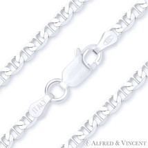 3.5mm Marina Mariner Link Solid .925 Italy Sterling Silver Italian Chain... - $24.44+
