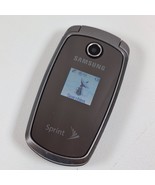 Samsung SPH-M300 Silver/Black Sprint Flip Phone - £14.14 GBP
