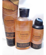 CANYON  Men&#39;s Bath &amp; Body Work BODY WASH, \Body Cream &amp; Body Spray - £35.77 GBP