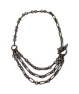 Barry Kieselstein Cord Sterling Silver Frog Multiple Chain Necklace Coll... - £551.35 GBP