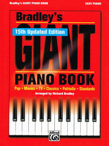 Bradley&#39;s Giant Piano Book for Easy Piano (15th Updated Edition)(27645) - £19.94 GBP