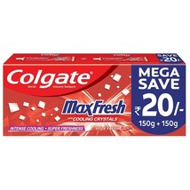 Colgate MaxFresh 300 grams pack Anticavity Toothpaste Gel Spicy Fresh cooling - £14.41 GBP