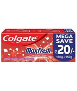 Colgate MaxFresh 300 grams pack Anticavity Toothpaste Gel Spicy Fresh co... - $24.54 CAD