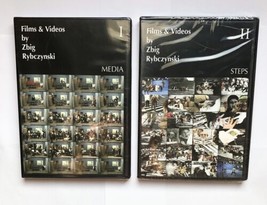 DVD Films &amp; Videos by Zbig Rybczynski Part I Media &amp; Part II Steps New Sealed - £43.98 GBP