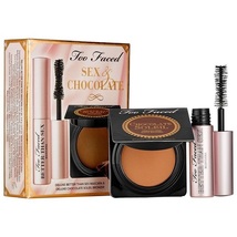 Too Faced Sex & Chocolate Set - Deluxe Mascara & Deluxe Bronzer (Pack of 1) - £19.65 GBP