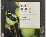 HP 902XL Color Ink Set T0A41BN T6L02AN T6L06AN T6L10AN Exp 2025+ OEM Ret... - £58.96 GBP