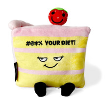 Punchkins Your Diet Cake Slice Plush - £36.06 GBP